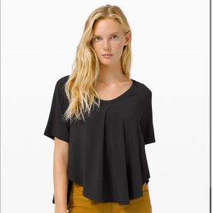 Like new Lululemon up for down time short sleeve
